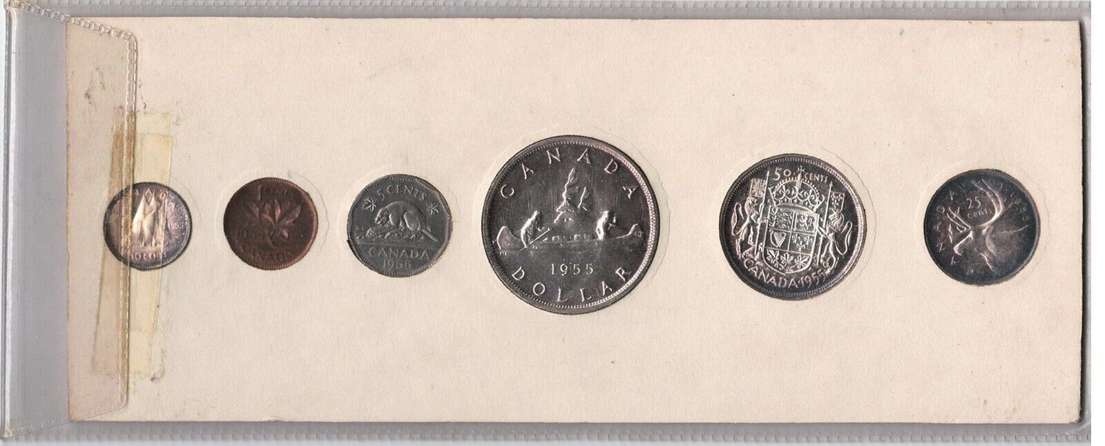 1955 Canada Proof Like Set - Royal Canada Mint -