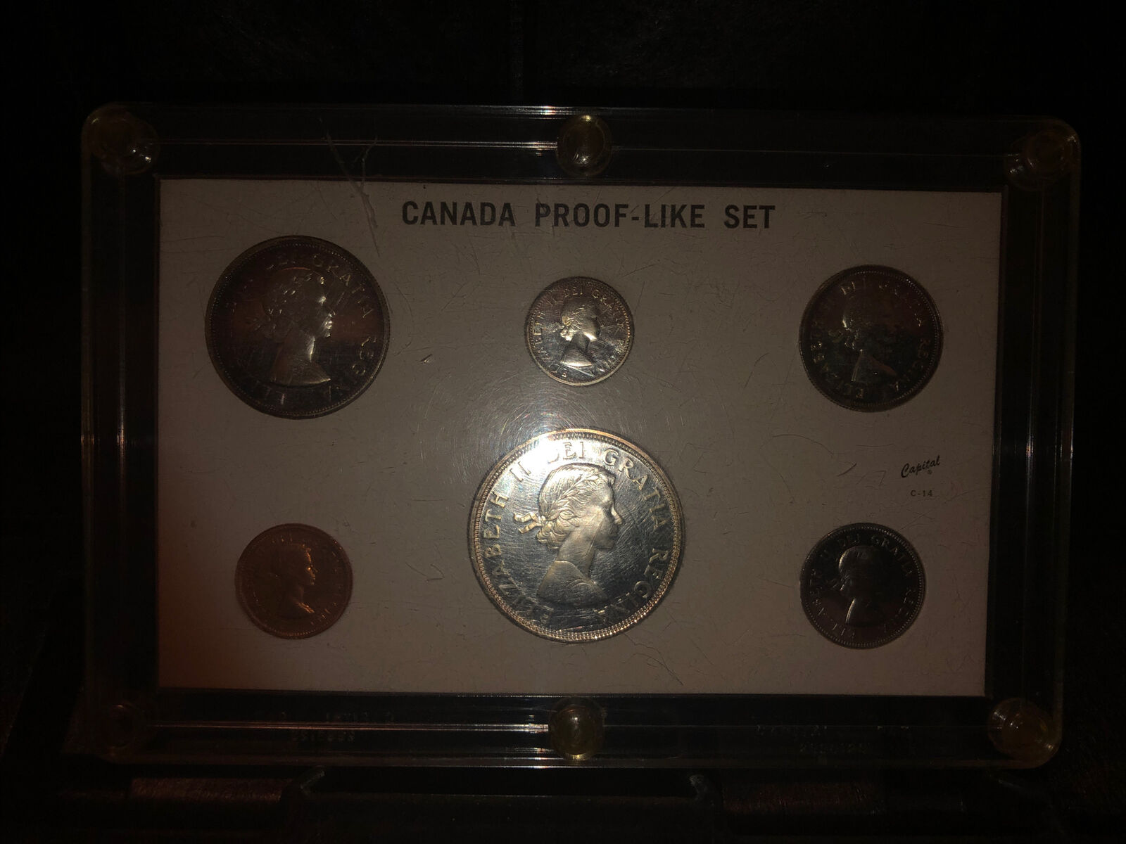canada 1864-1964 Silver centennial proof-like set