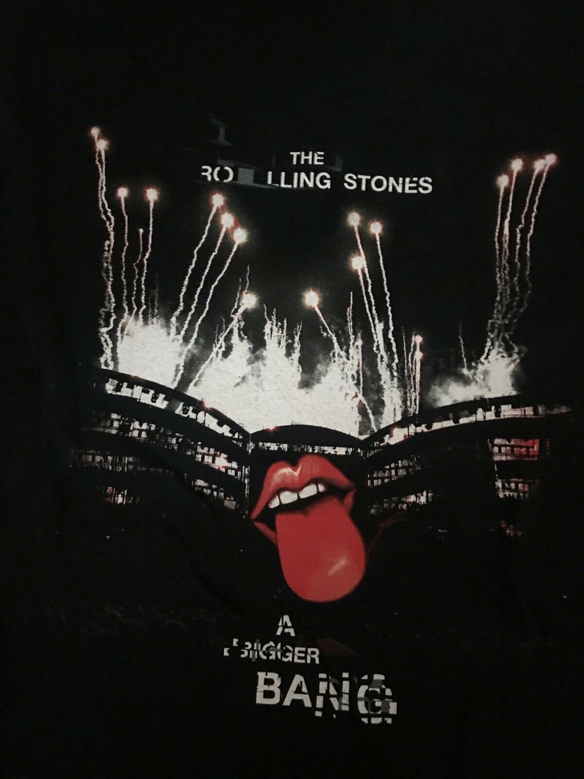 Rolling Stones A Bigger Bang World Tour Sz Xl
