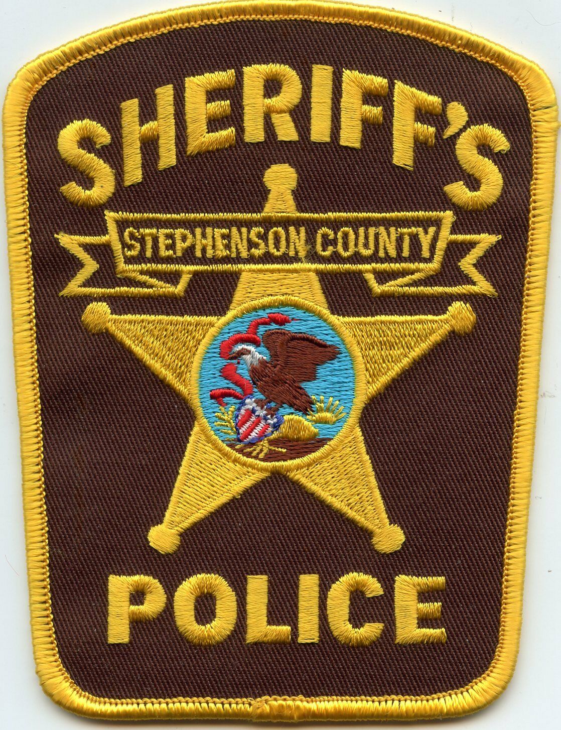 STEPHENSON COUNTY ILLINOIS IL SHERIFF POLICE PATCH