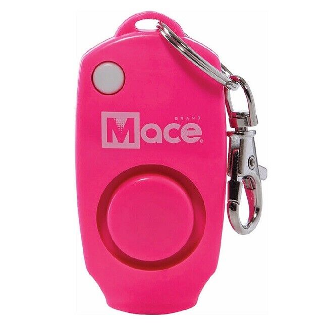 Mace 80731 Personal 130db Alarm / Whistle Keychain Neon Pink