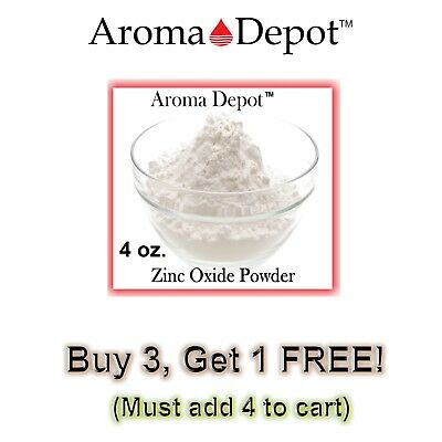 Zinc Oxide Powder 4 Oz Non Nano - Usp -grade Uncoated 100% Pure