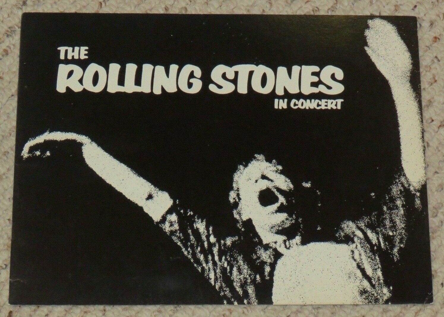 Rolling Stones Concert Program 1972 Exile On Main Street Stp Tour Book Jagger