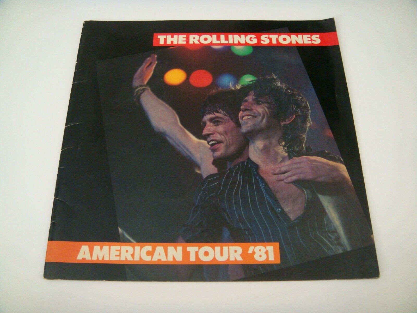 The Rolling Stones: American Tour '81 Program Souvenir Book 1981 Charlie Watts