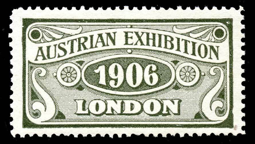 Gb Poster Stamp - 1906 London - Austrian Exposition
