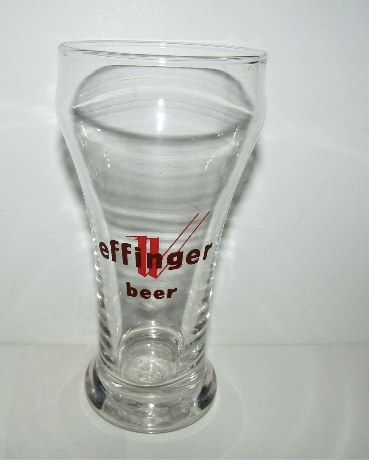 1950's Effinger Beer Bulge Glass Baraboo, Wisconsin