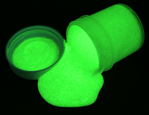 Green Glow In The Dark Paint 1-2oz Pot, Luminescent, Sensory Uv Neon