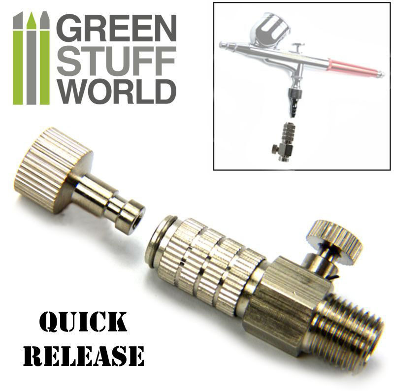 QuickRelease Adaptor with Air Flow Regulator 1/8