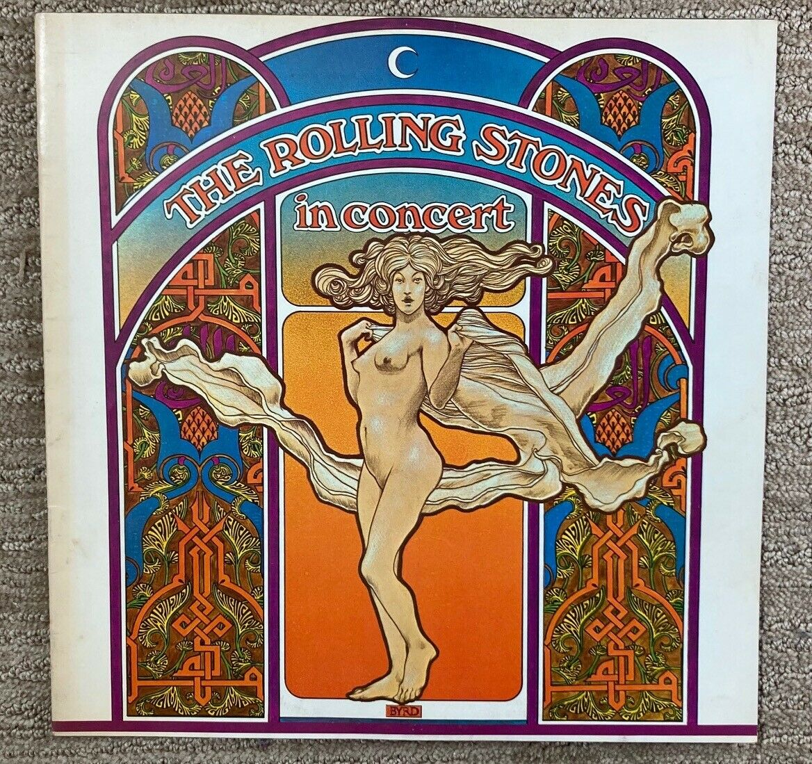THE ROLLING STONES - 1969 LET IT BLEED TOUR PROGRAM booklet concert book live