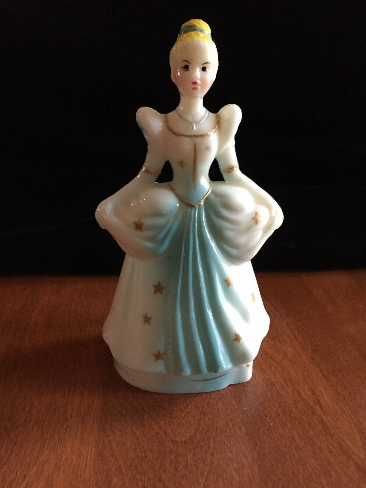 Timex Cinderella Plastic Figurine Cake Topper Walt Disney Productions Hong Kong