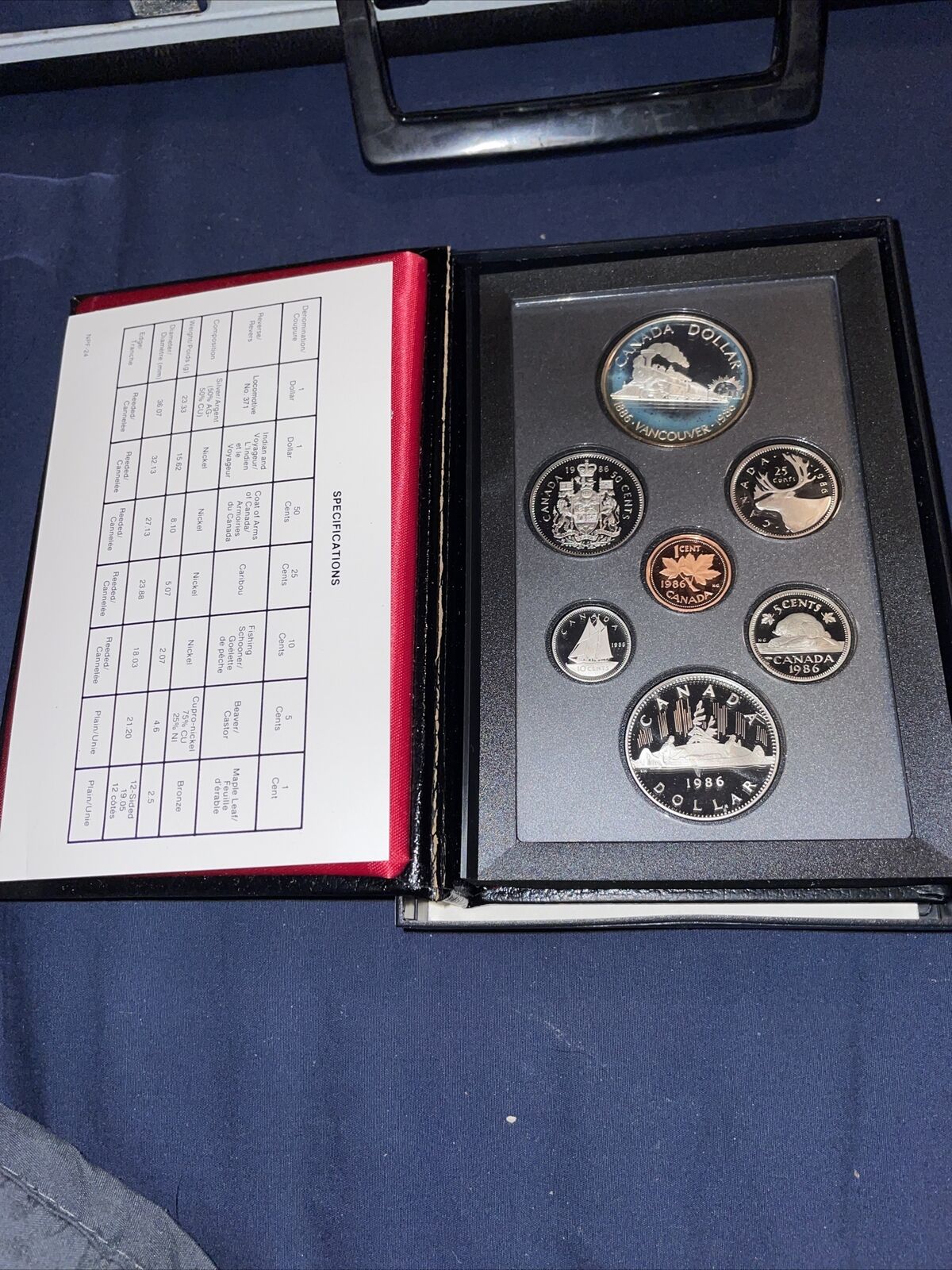 1986 CANADIAN VANCOUVER DOUBLE DOLLAR PROOF SET And 1986 Uncirculated Set