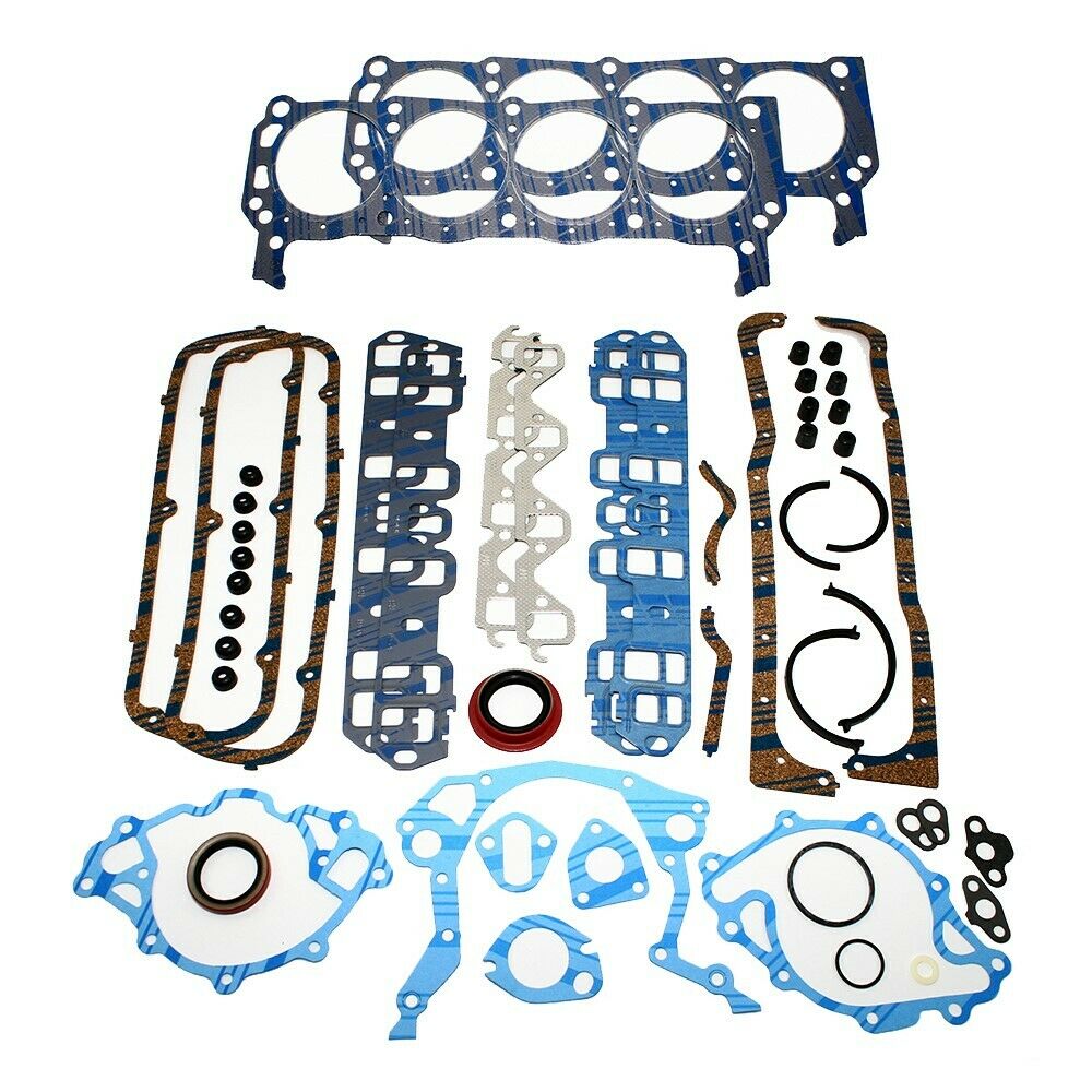 Ford 260 289 302 Small Block Ford Fel-pro Gasket Set 62-82 Windsor Sbf 5.0l 4.7l