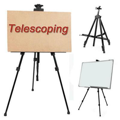 Telescoping Tripod Painting Artist Easel Display Stand Drawing Board w/Carry Bag