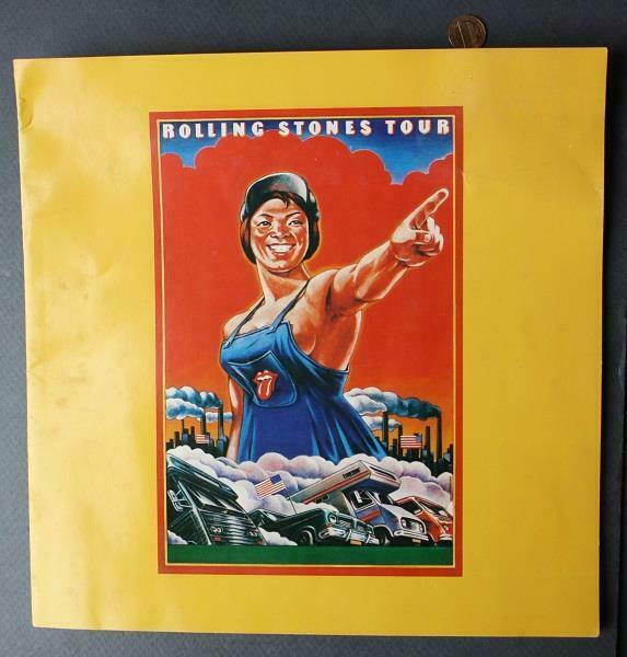 1978 Rolling Stones Some Girls World Tour ON SITE Concert Program Tour Book!