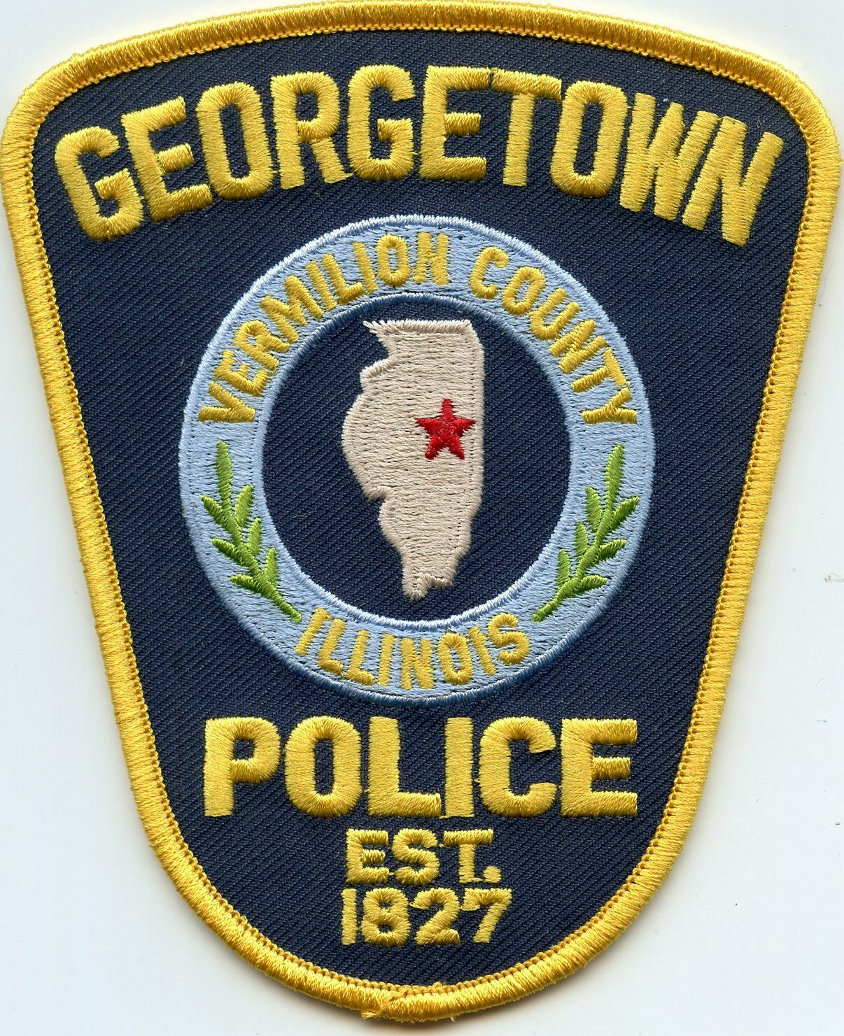 GEORGETOWN ILLINOIS IL Vermilion County POLICE PATCH