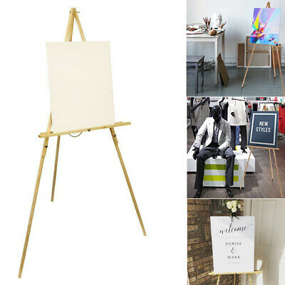 Artist Easel Large Beech Wooden Tripod Stand Floor Display Painting Art Craft