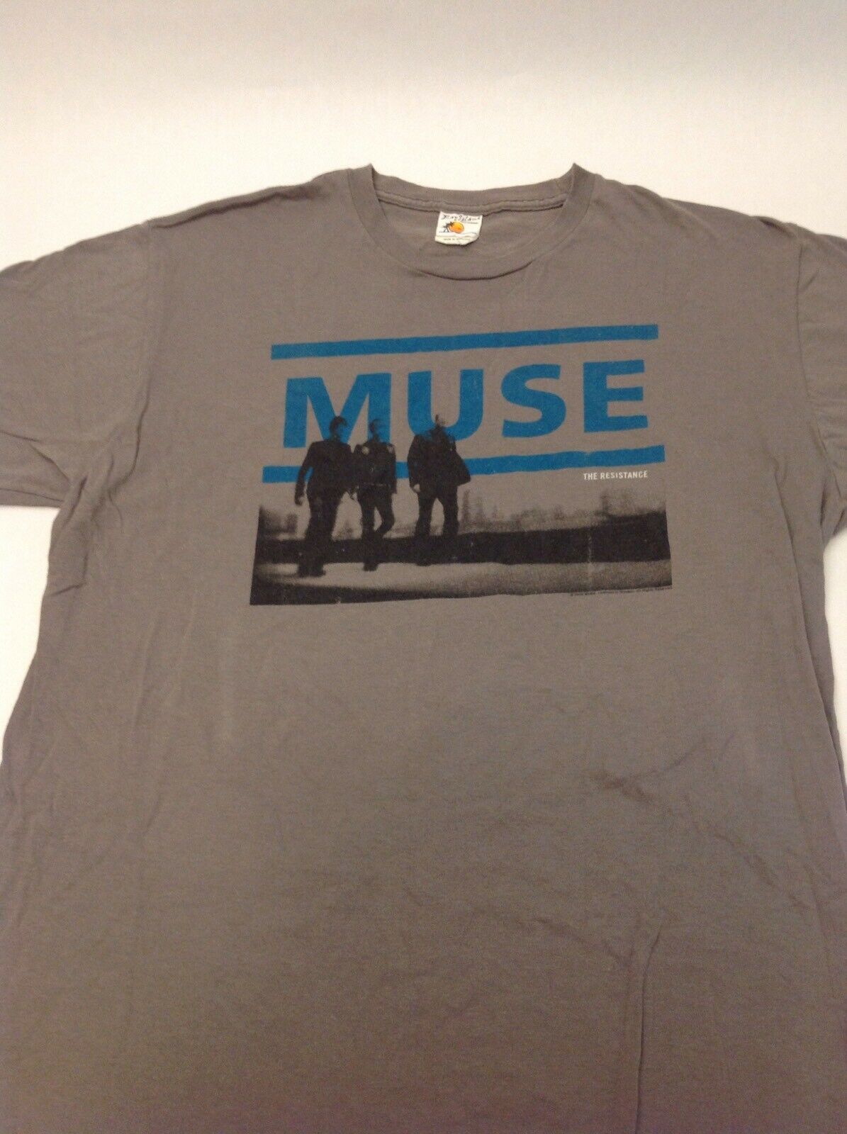Muse The Resistance 2009 Bravado Gray XL Shirt