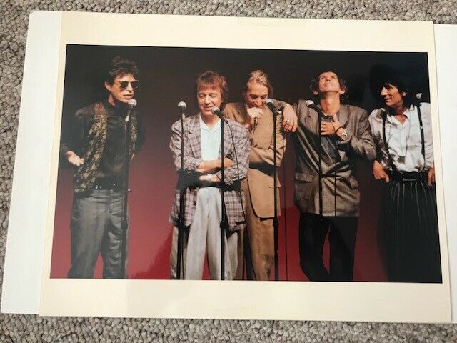 Rolling Stones  1989 - Full color photo 11